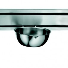 Franke Rail System 8.5" Kitchen Bowl in Stainless Steel FKX1025